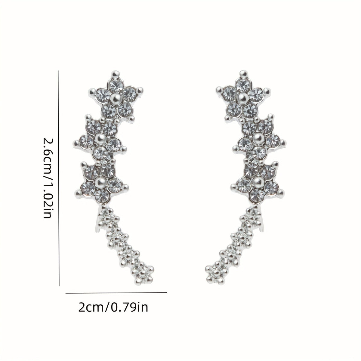 Gloria – Pendientes florales atemporales