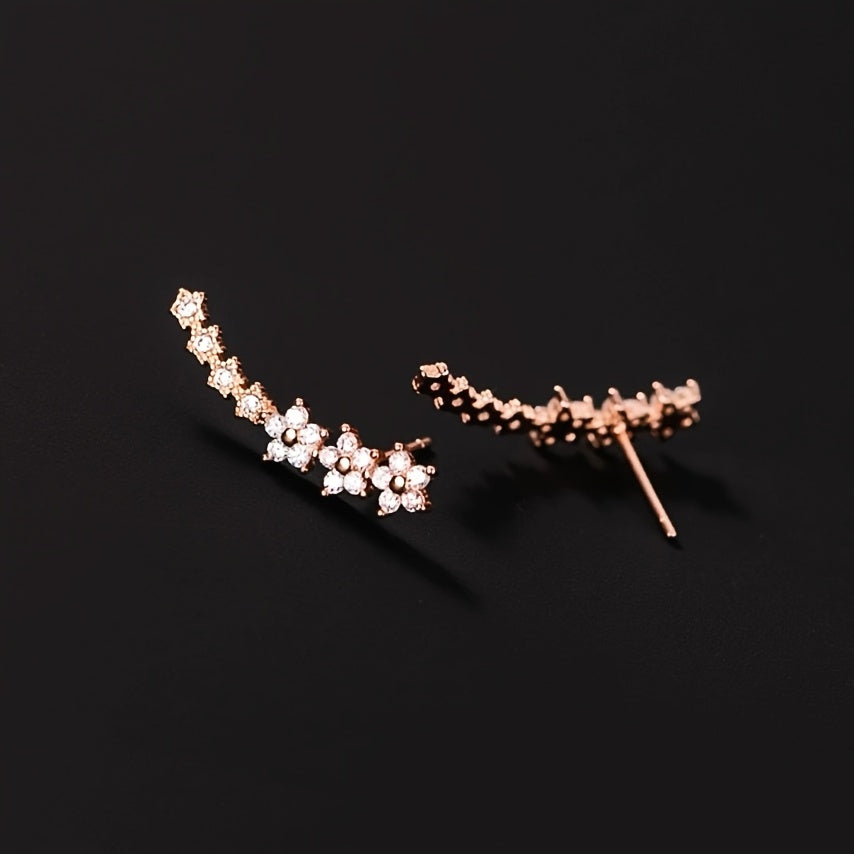 Gloria – Pendientes florales atemporales