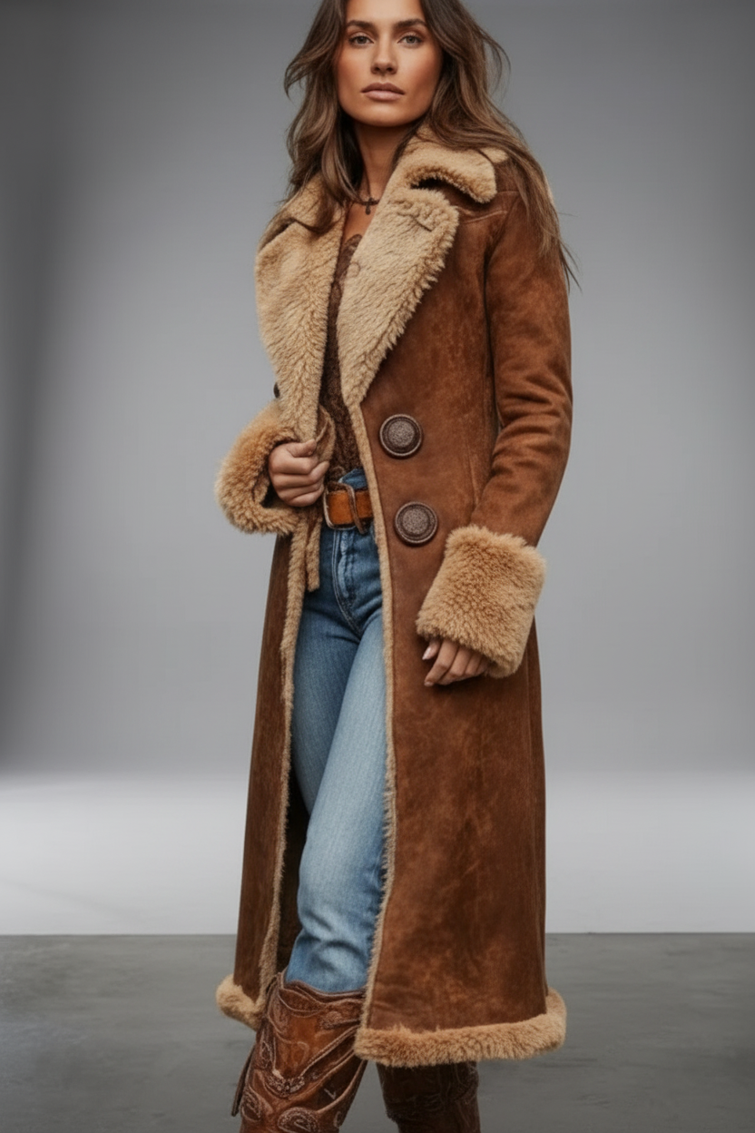AMELLIER™ | ABRIGO LARGO VINTAGE