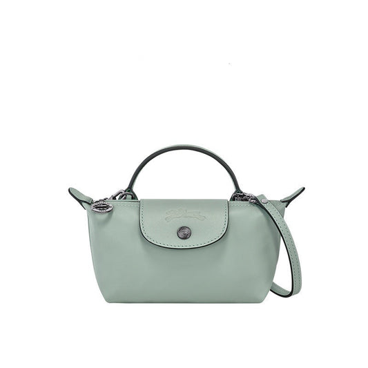 LEDERTASCHE MINI | HELLBLAU