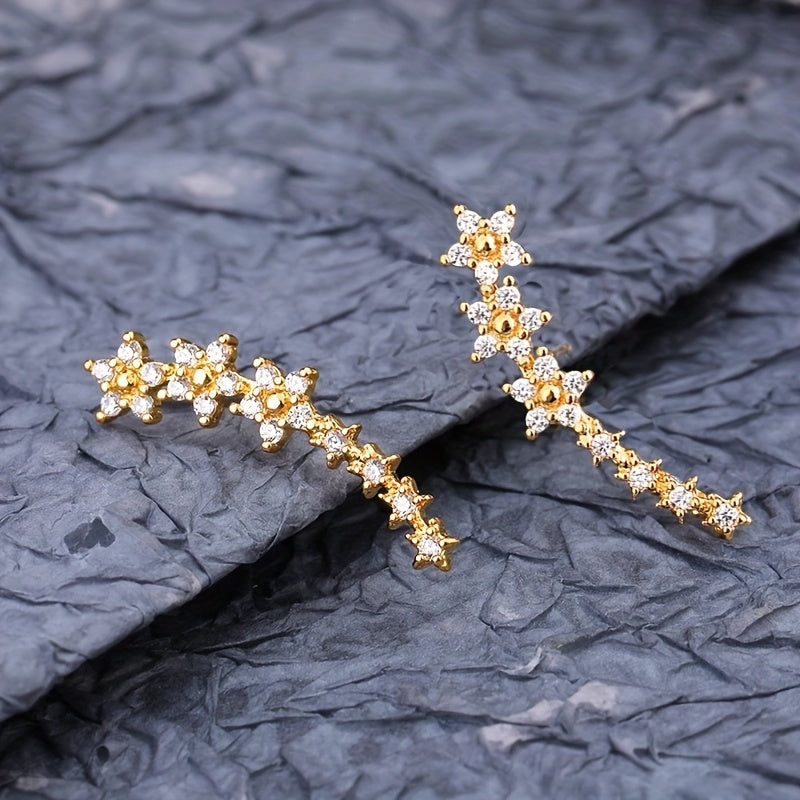 Gloria – Pendientes florales atemporales