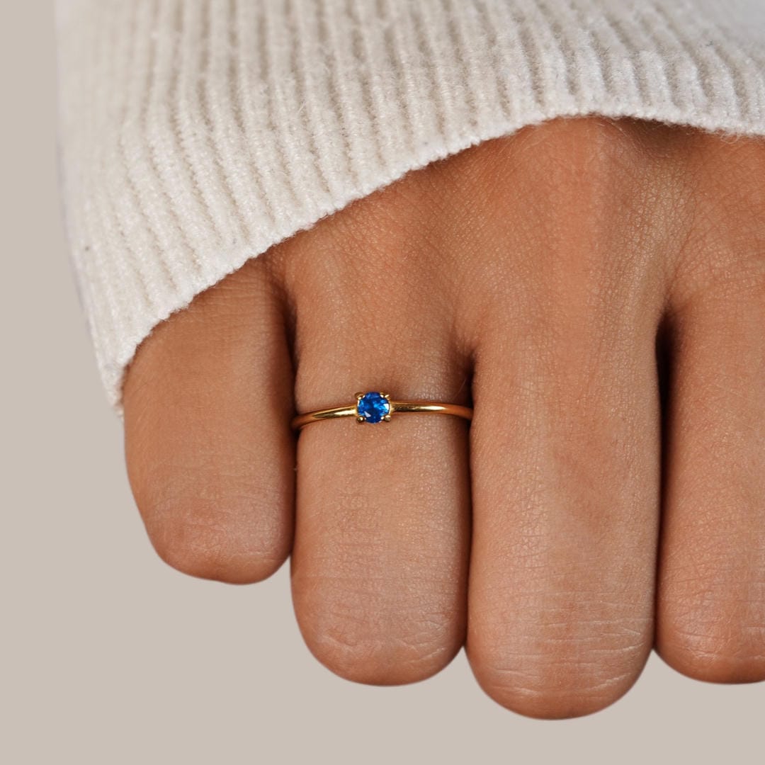Anillos con piedras según el mes de nacimiento