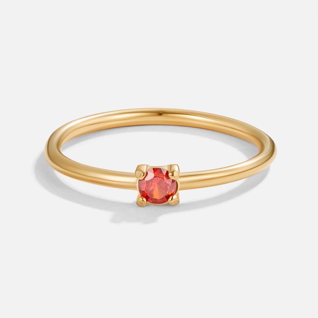 Anillos con piedras según el mes de nacimiento