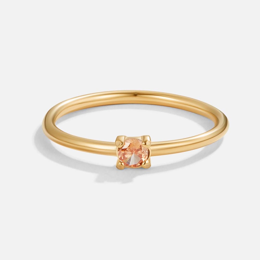 Anillos con piedras según el mes de nacimiento
