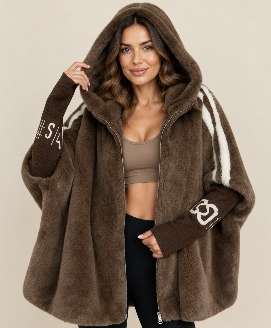 MEGAOFERTA | ABRIGO DE FELPA CON CAPUCHA ULTRASUAVE