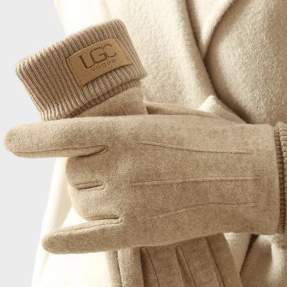 GUANTES TÁCTILES DE CACHEMIRA SUAVE