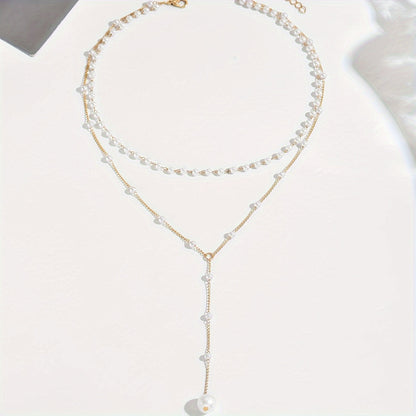 COLLAR CON PERLAS