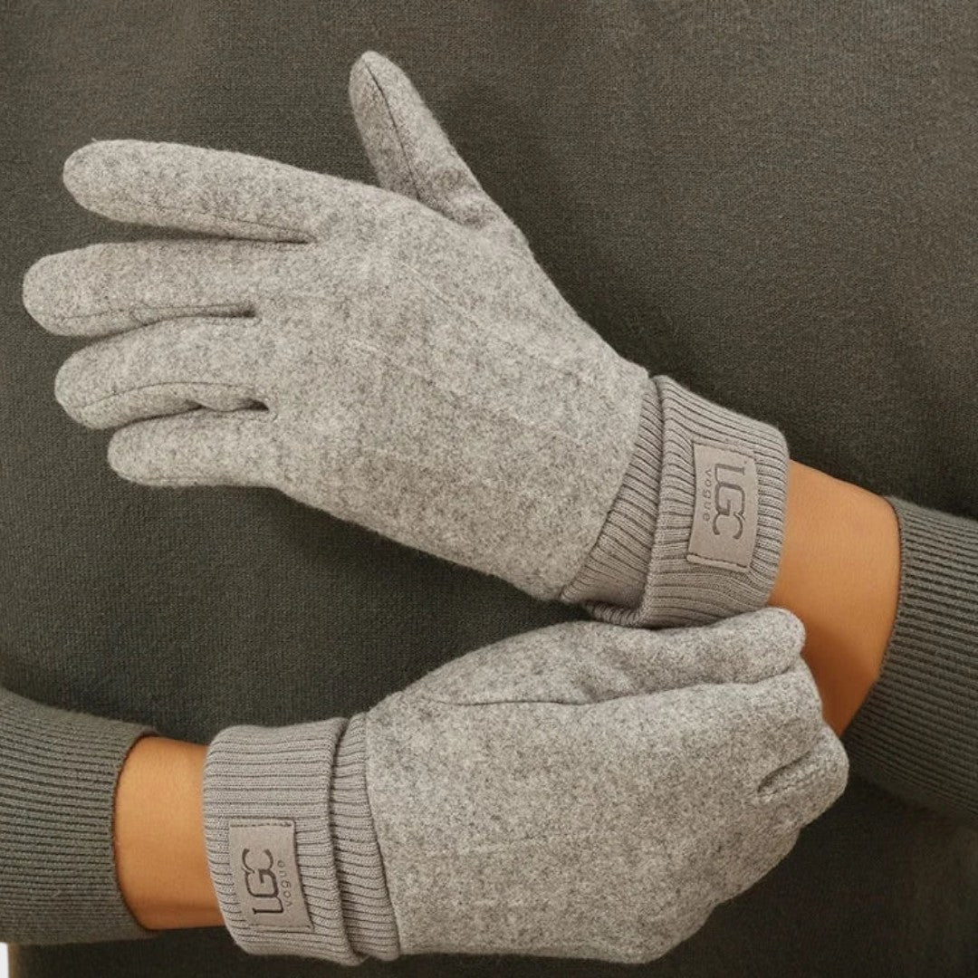 GUANTES TÁCTILES DE CACHEMIRA SUAVE