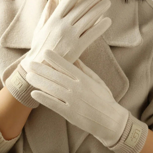 GUANTES TÁCTILES DE CACHEMIRA SUAVE