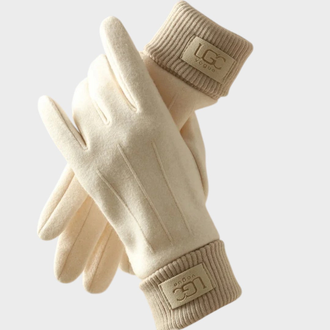 GUANTES TÁCTILES DE CACHEMIRA SUAVE