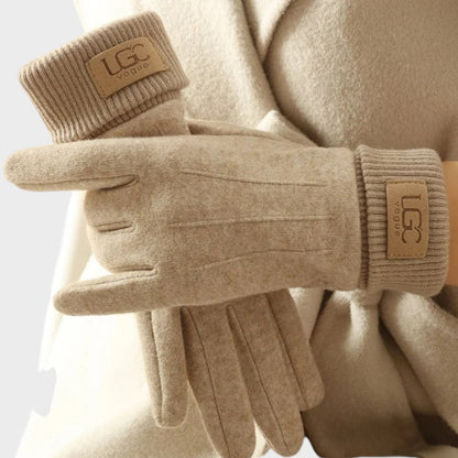 GUANTES TÁCTILES DE CACHEMIRA SUAVE