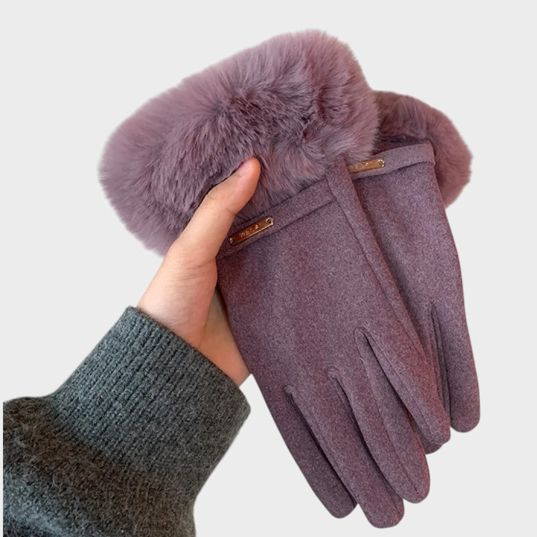 GUANTES TÁCTILES CON PELO SUAVE
