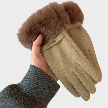 GUANTES TÁCTILES CON PELO SUAVE
