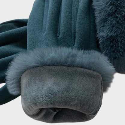 GUANTES TÁCTILES CON PELO SUAVE