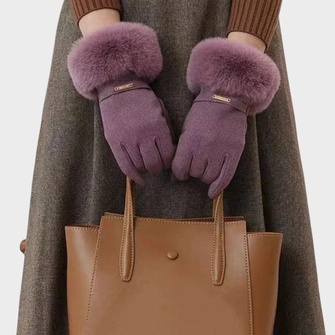 GUANTES TÁCTILES CON PELO SUAVE