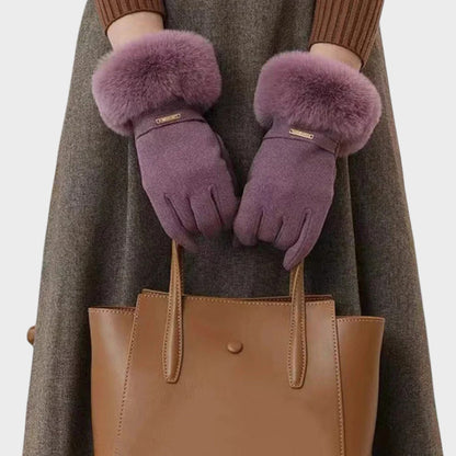 GUANTES TÁCTILES CON PELO SUAVE