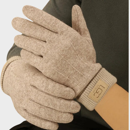 GUANTES TÁCTILES DE CACHEMIRA SUAVE
