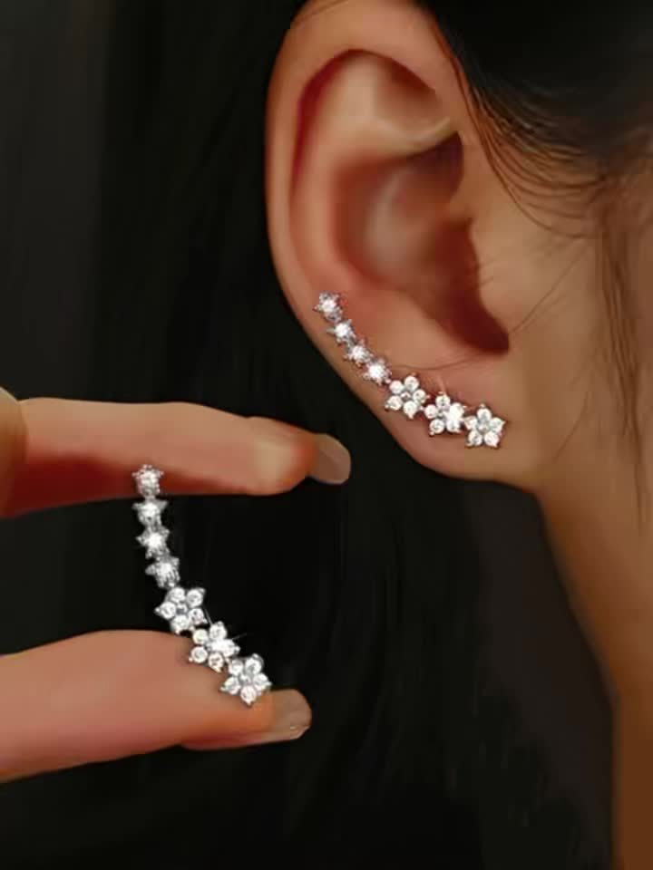 Gloria – Pendientes florales atemporales