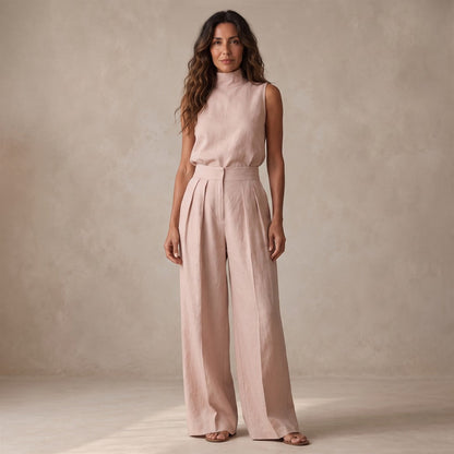 Azucena | Conjunto Minimalista de Algodón y Lino