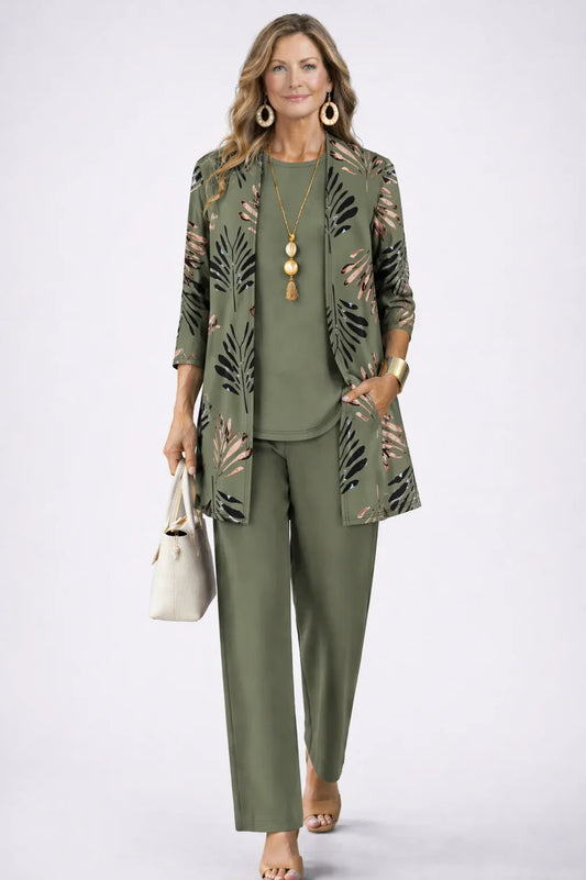 Conjunto de Tres Piezas · Carmen