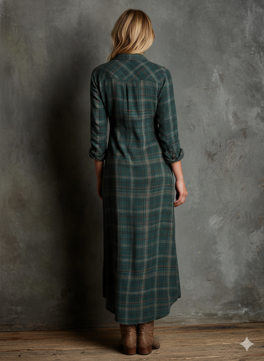 Cecilia - Camisa Larga Atemporal