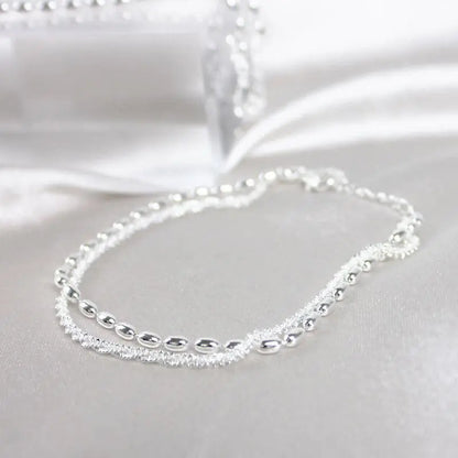 Amparo – Elegante conjunto de pulseras de plata con circonitas
