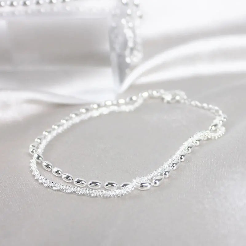 Amparo – Elegante conjunto de pulseras de plata con circonitas