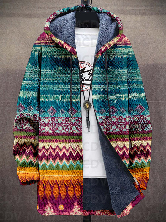 TALLULAH | Cárdigan con Capucha Artístico
