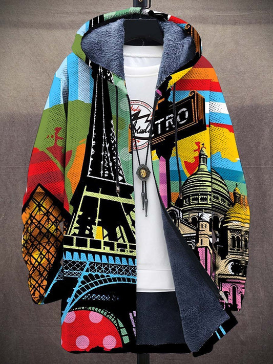 EMERSON | Chaqueta con Capucha y Cremallera Artística