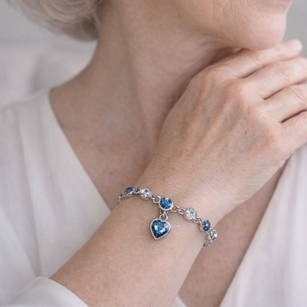 Pulsera «El resplandor del corazón del océano»