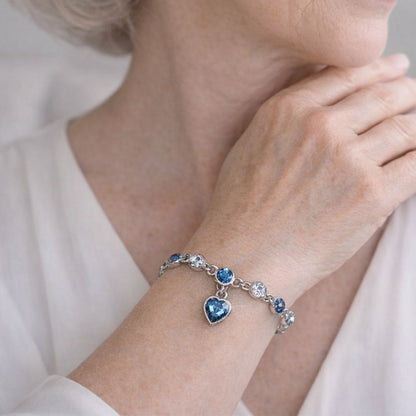 Pulsera «El resplandor del corazón del océano»