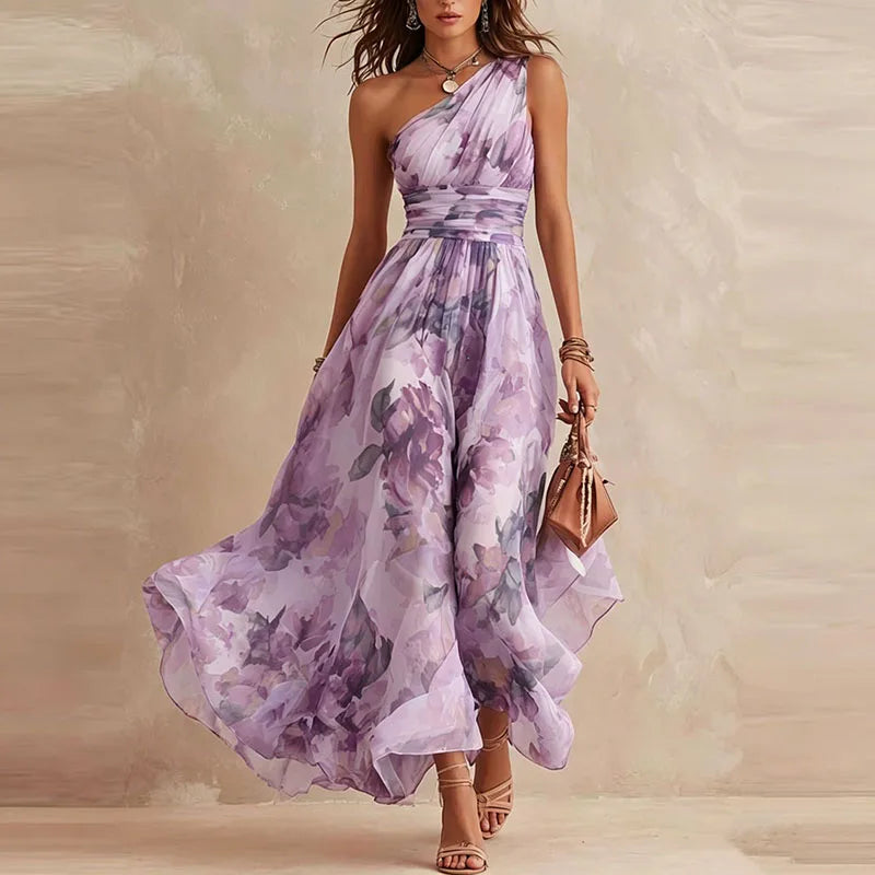 Camila | Vestido de Un Solo Hombro
