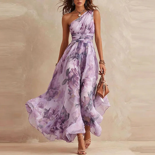 Camila | Vestido de Un Solo Hombro