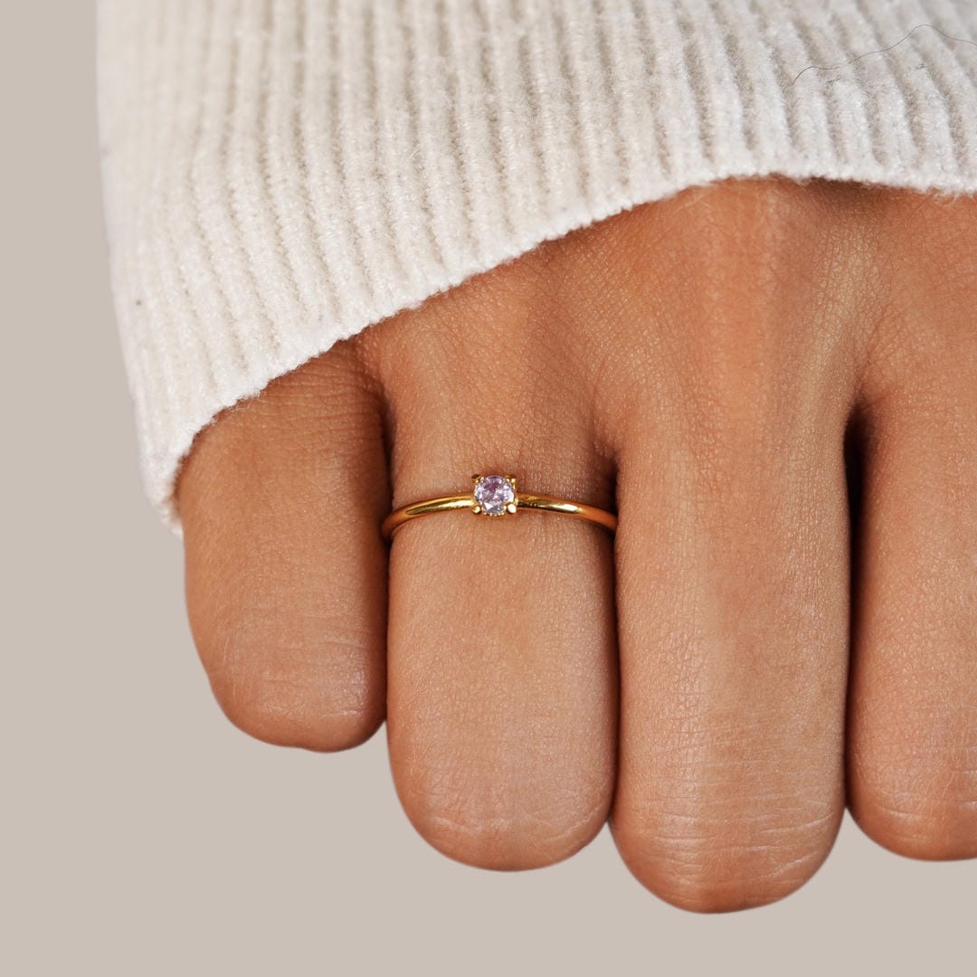 Anillos con piedras según el mes de nacimiento