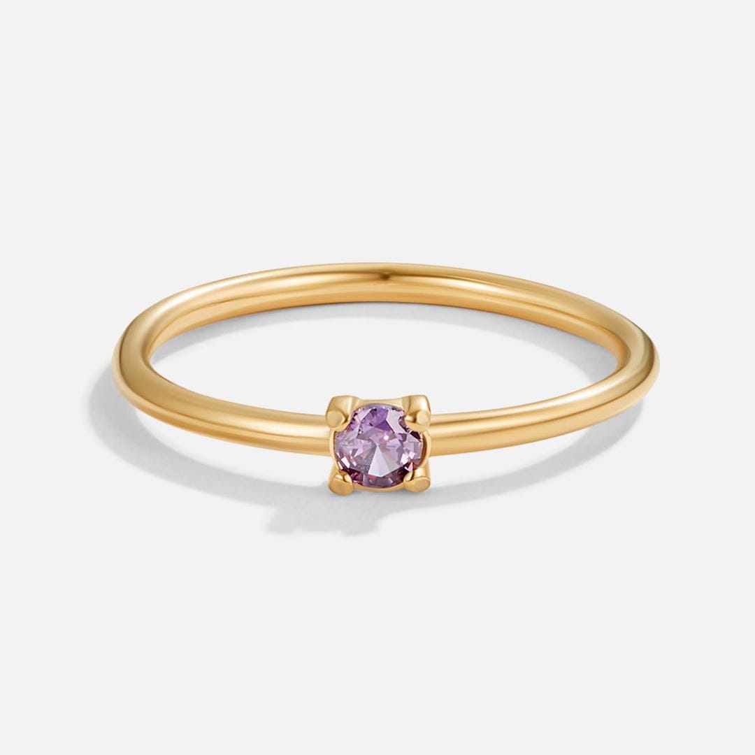 Anillos con piedras según el mes de nacimiento