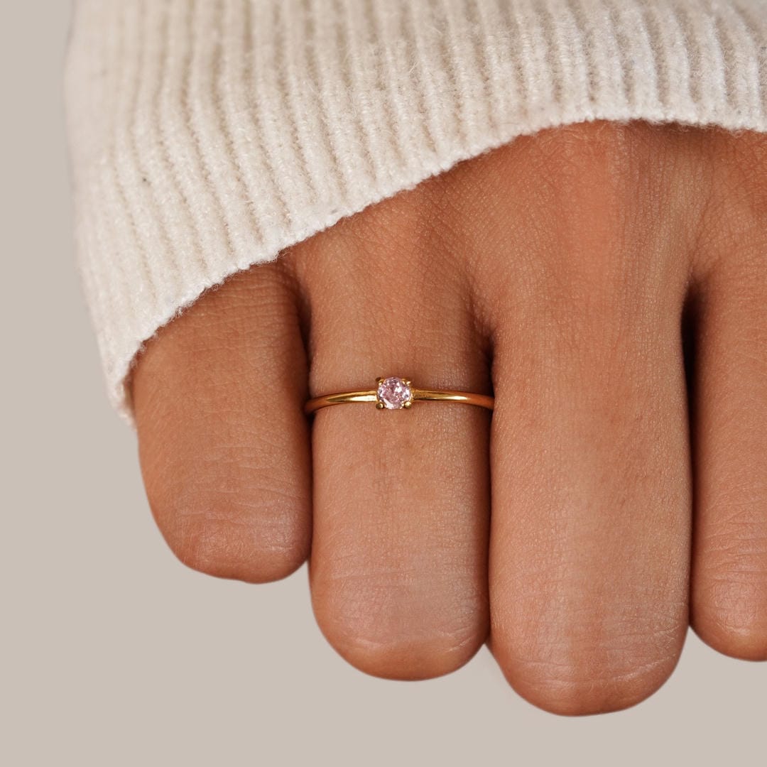 Anillos con piedras según el mes de nacimiento