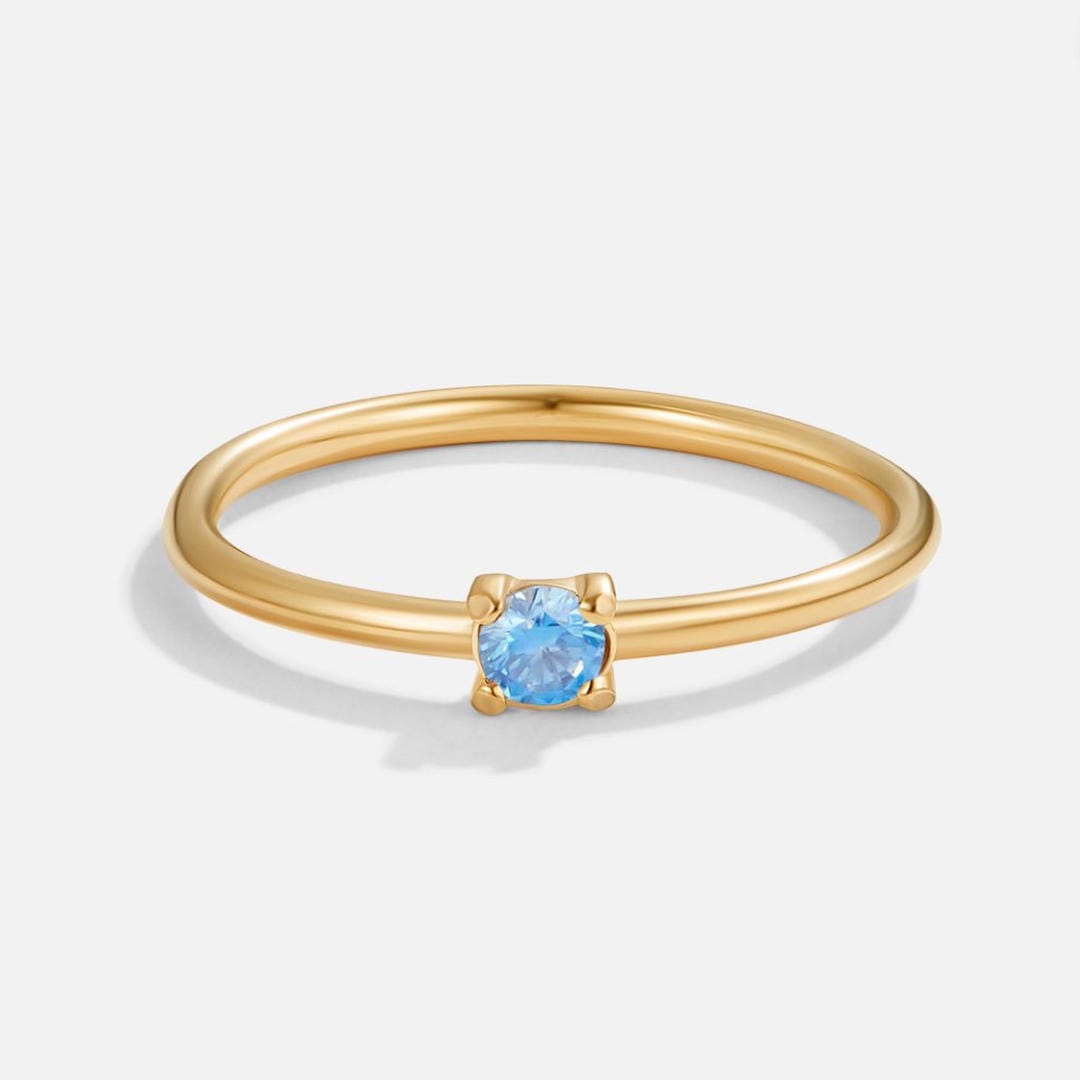 Anillos con piedras según el mes de nacimiento