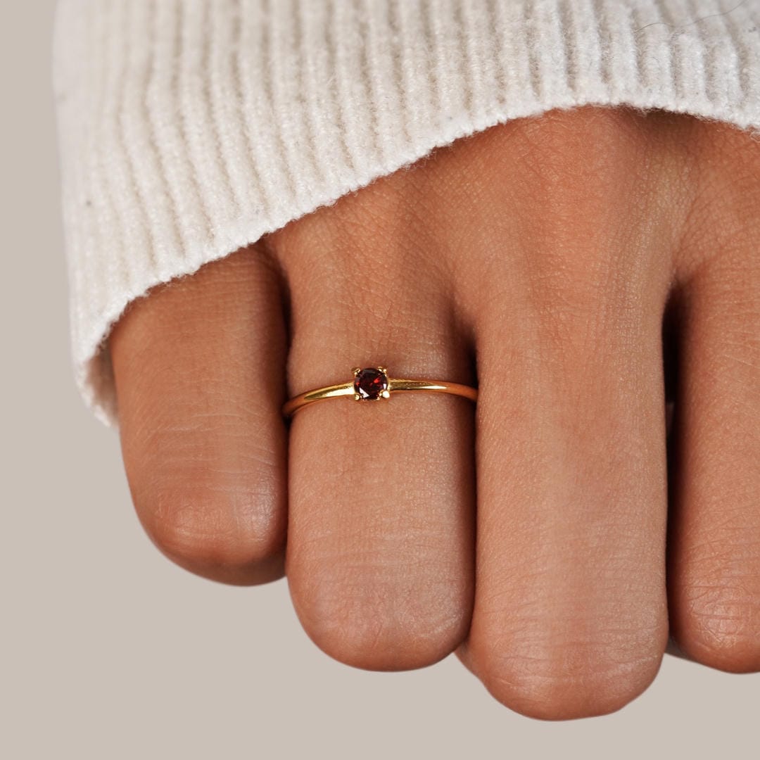 Anillos con piedras según el mes de nacimiento