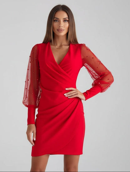 YAMAY™- VESTIDO CON PERLAS