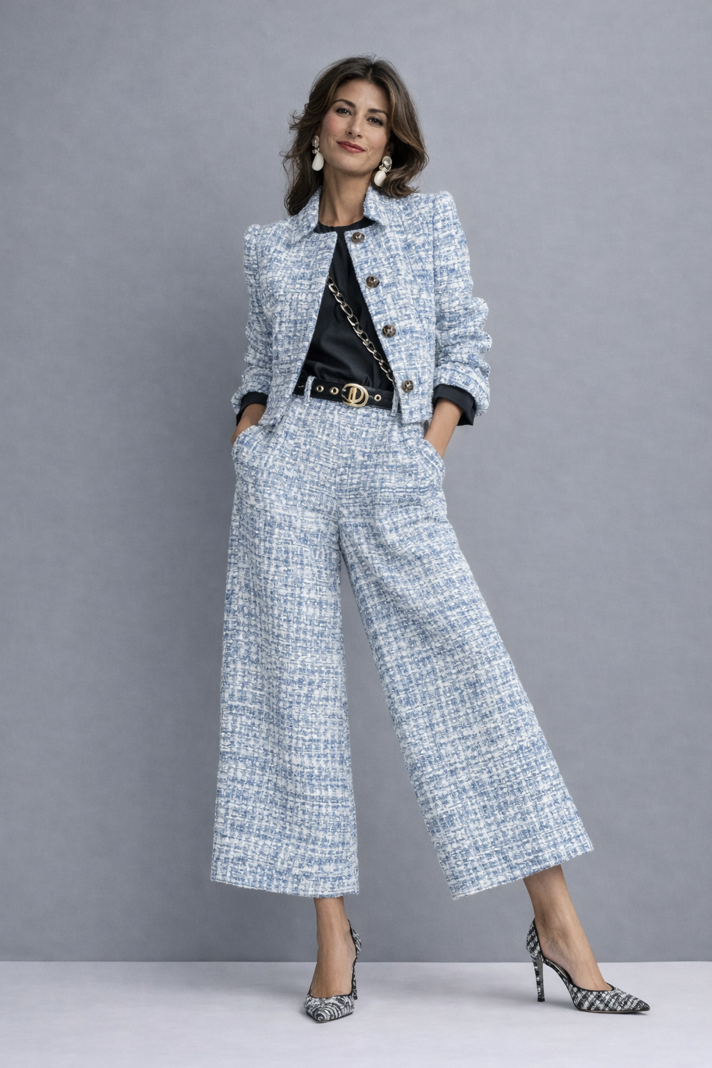 Esperanza | Conjunto de Tweed para Días Fríos