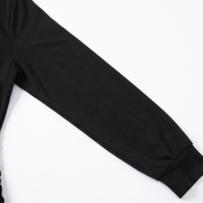 Volare | Vestido midi con cuello en V fruncido y mangas acampanadas