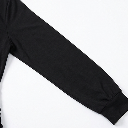 Volare | Vestido midi con cuello en V fruncido y mangas acampanadas