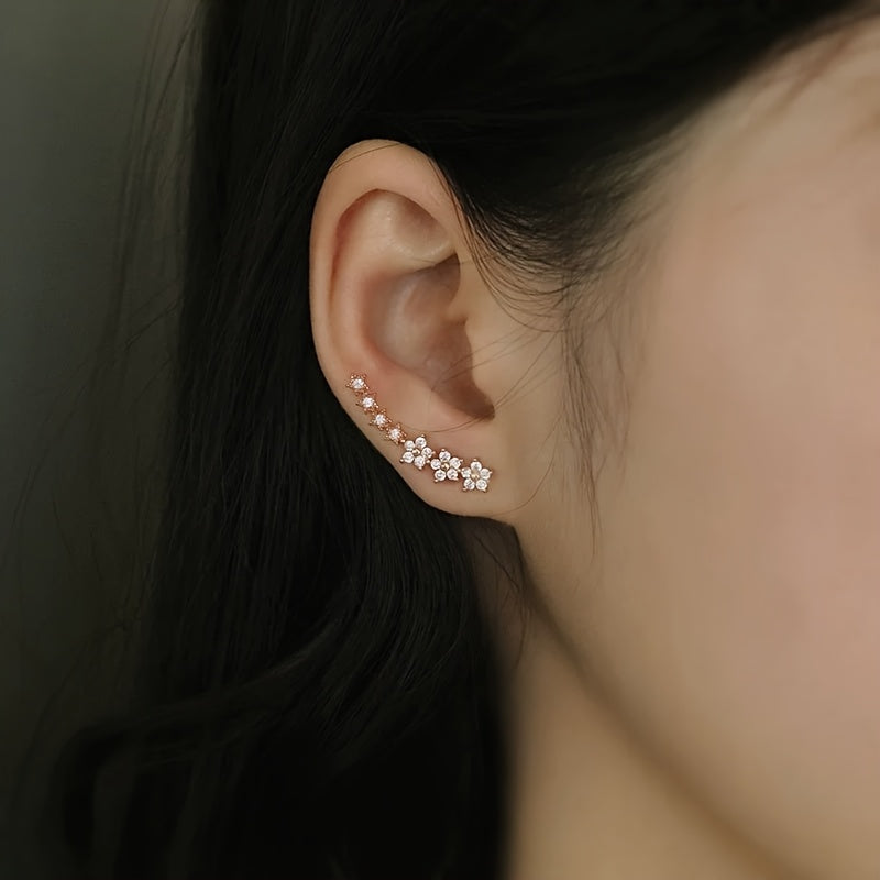 Gloria – Pendientes florales atemporales
