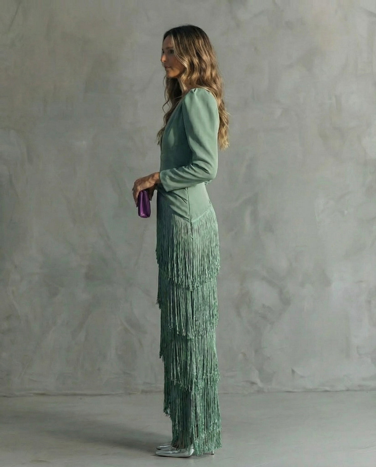 Clara – Vestido Midi Elegante para Invitada