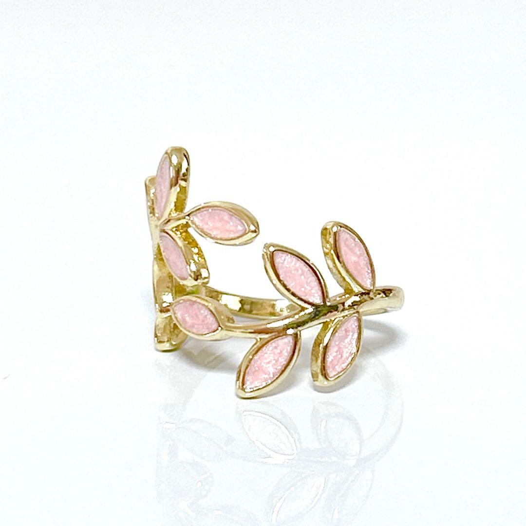 ANILLO | ROSE LEAVES
