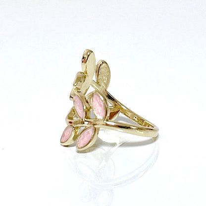 ANILLO | ROSE LEAVES