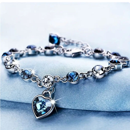 Pulsera «El resplandor del corazón del océano»