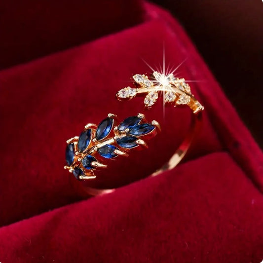 Anillo de zafiro «Romana»